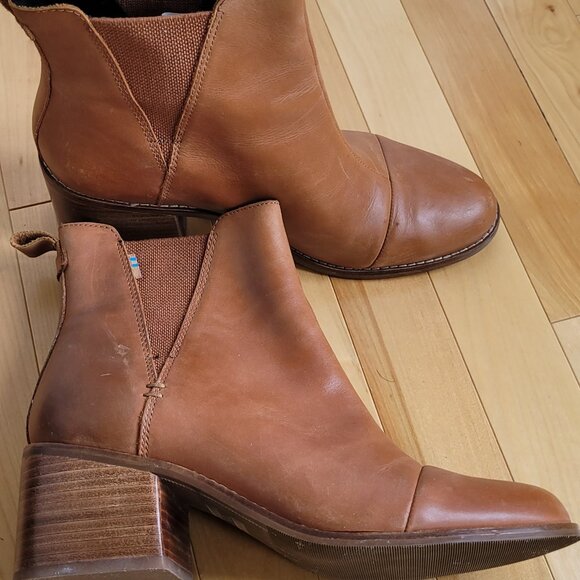 Toms Leather Boots - Picture 3 of 8